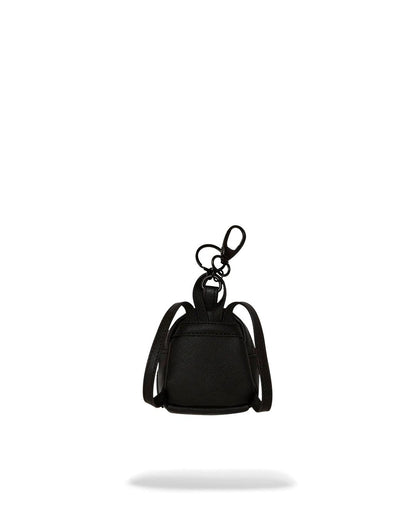 Portachiavi Sprayground nero Fly knit mouth backpack keychain