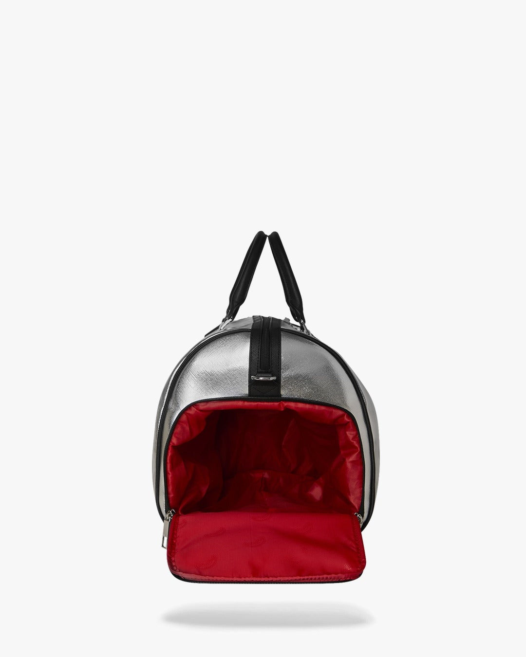 Borsone Sprayground nero SILVER SIDE DRIP BLACK CHECK LARGE DUFFLE 