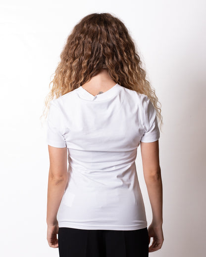 T-Shirt Versace Jeans Couture "V-Emblem Baroque" donna