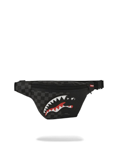 Marsupio Sprayground nero unfinished savvy crossbody
