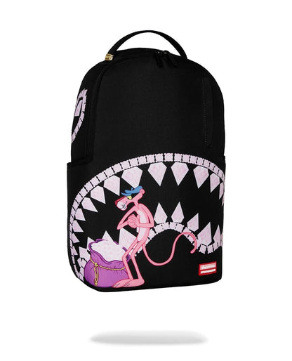 Zaino Sprayground nero Pink Panther diamond shark dlxr backpack