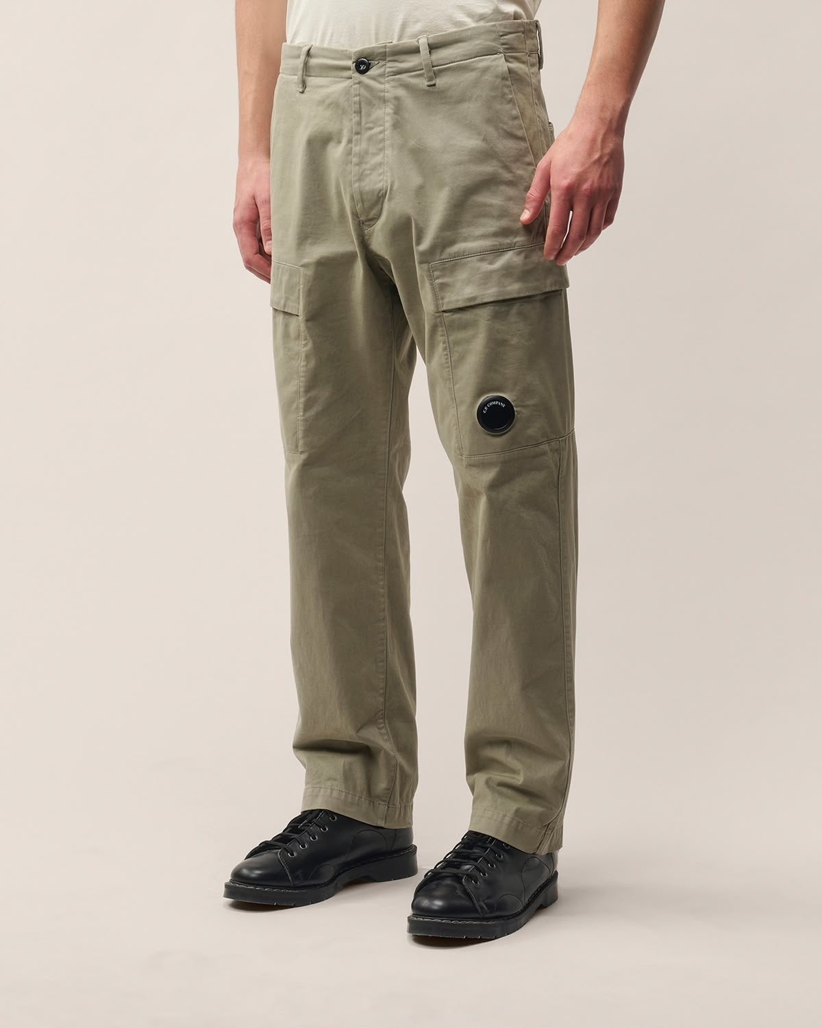 Pantalone C.P. Company cargo stretch satin uomo