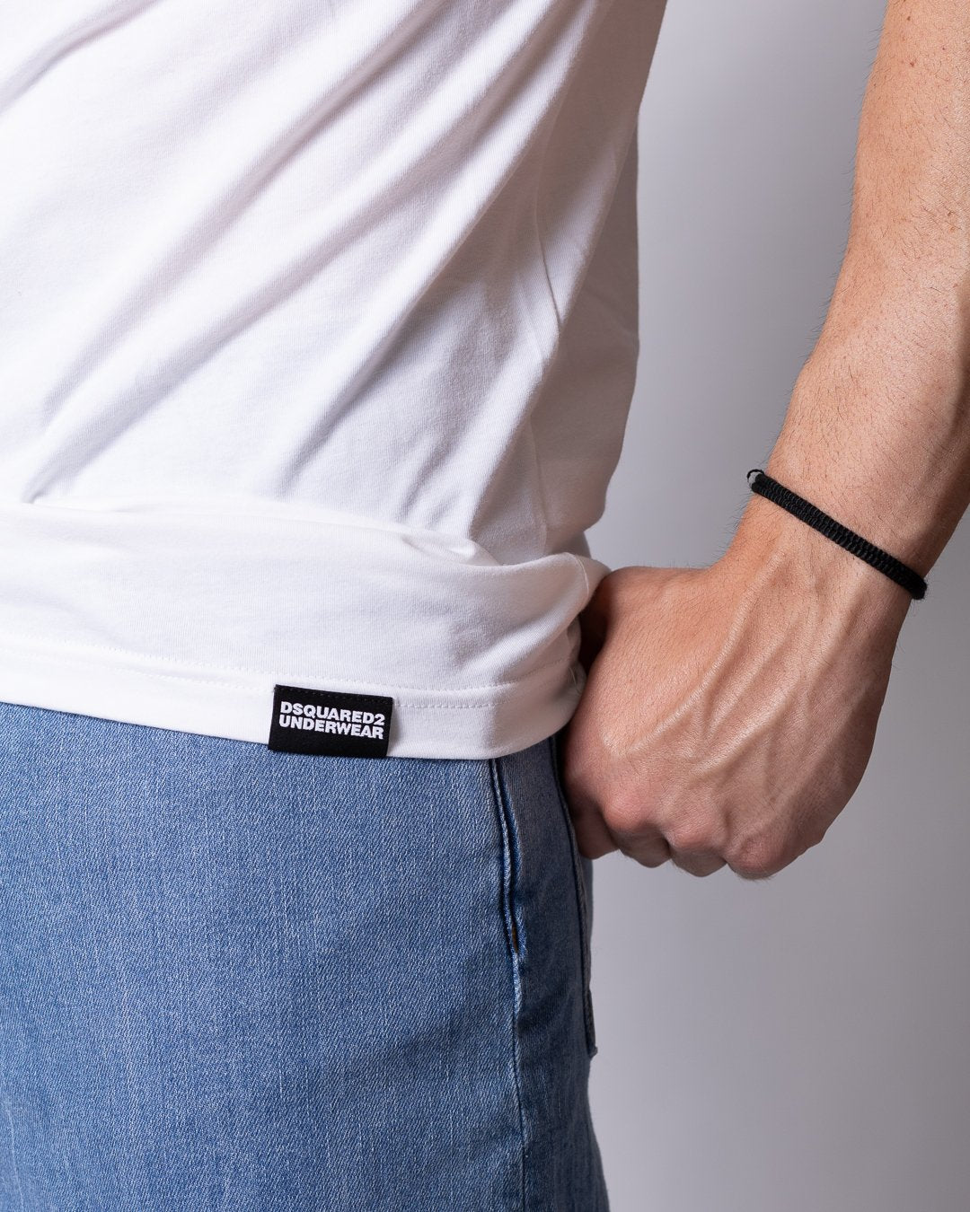 T-shirt Dsquared2 con fascia logata