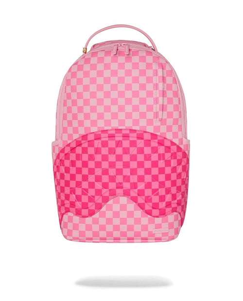 Zaino Sprayground fucsia "Pink sharks in paris patch backpack"