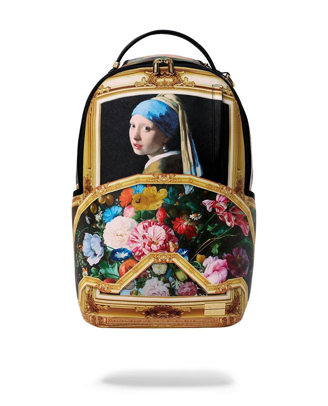 Zaino Sprayground nero MAURITSHUIS MUSEUM BACKPACK