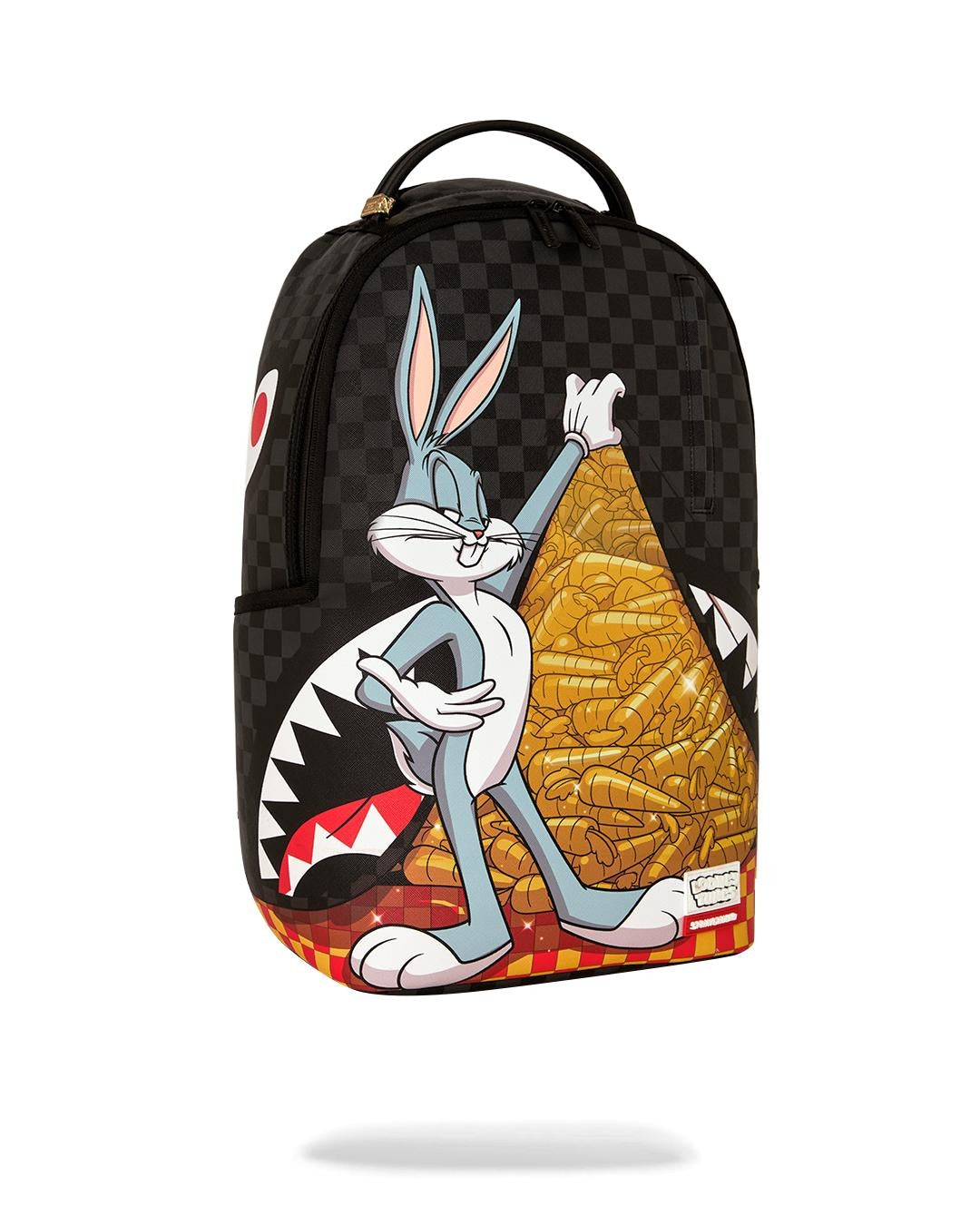 Zaino Sprayground nero LOONEY CARROT STASH BACKPACK 