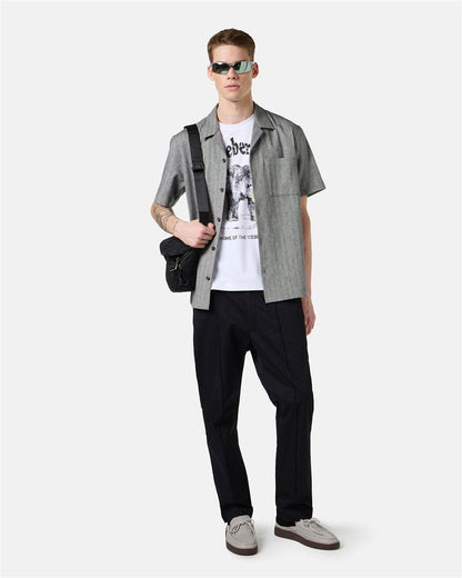 T-Shirt Iceberg con logo stampa e ricamo uomo