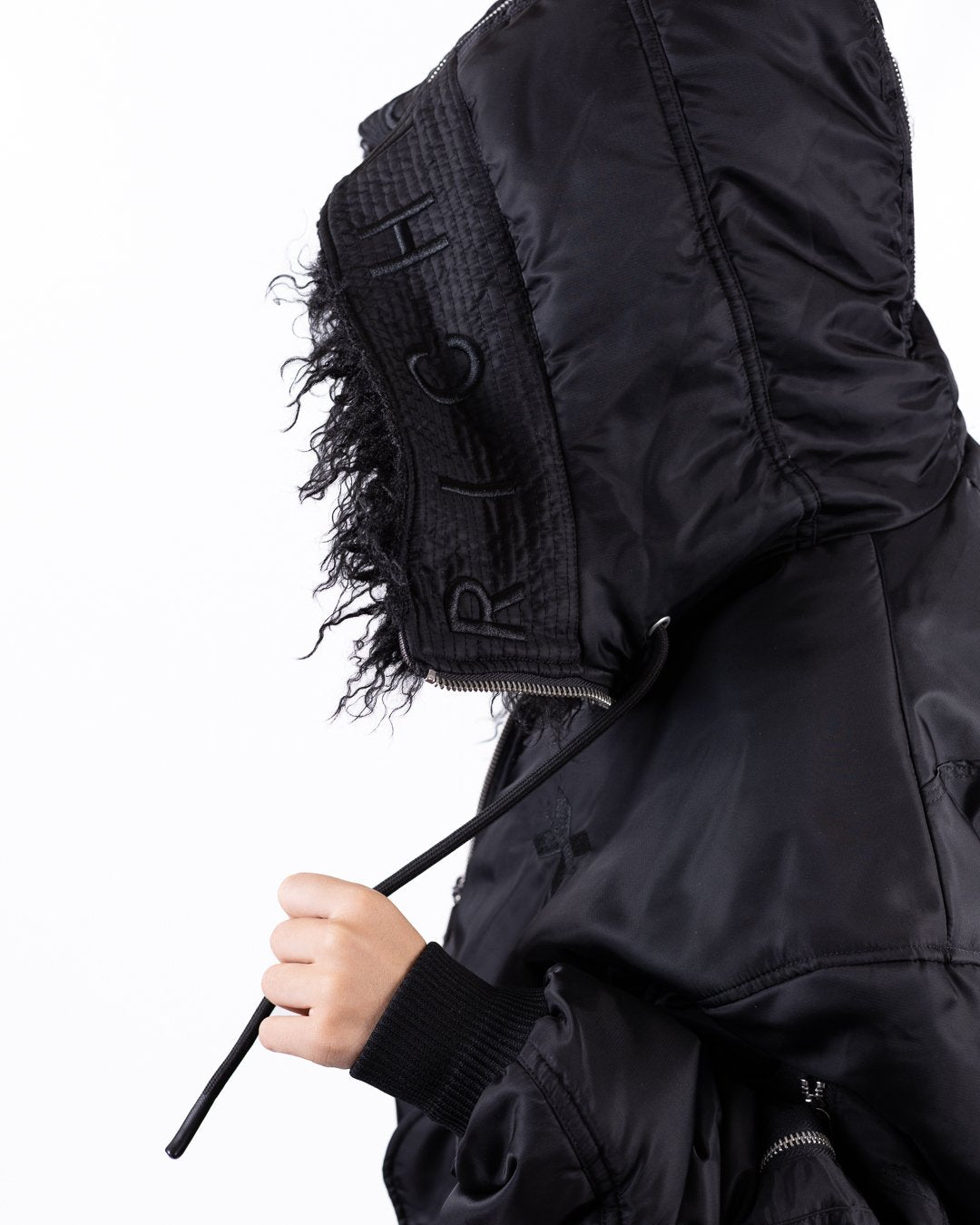 Giubbotto Richmond X bomber reversibile con ecopelliccia