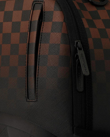Zaino Sprayground marrone BROWN CHECK GHOST DRIP BACKPACK