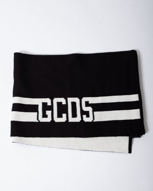 Sciarpa GCDS in misto lana "Band Logo"
