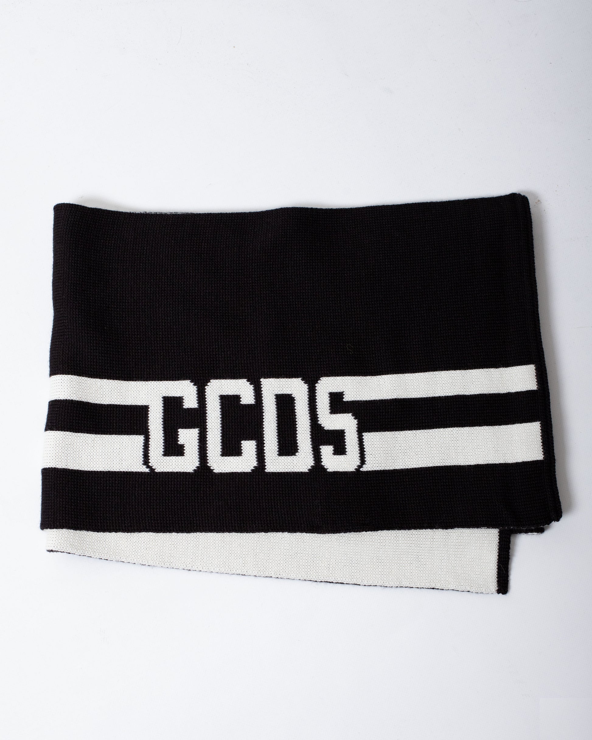 Sciarpa GCDS in misto lana "Band Logo"