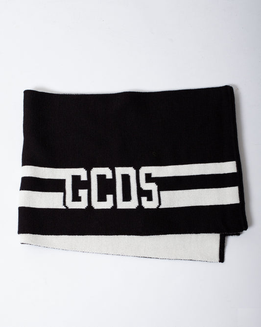 Sciarpa GCDS in misto lana "Band Logo"