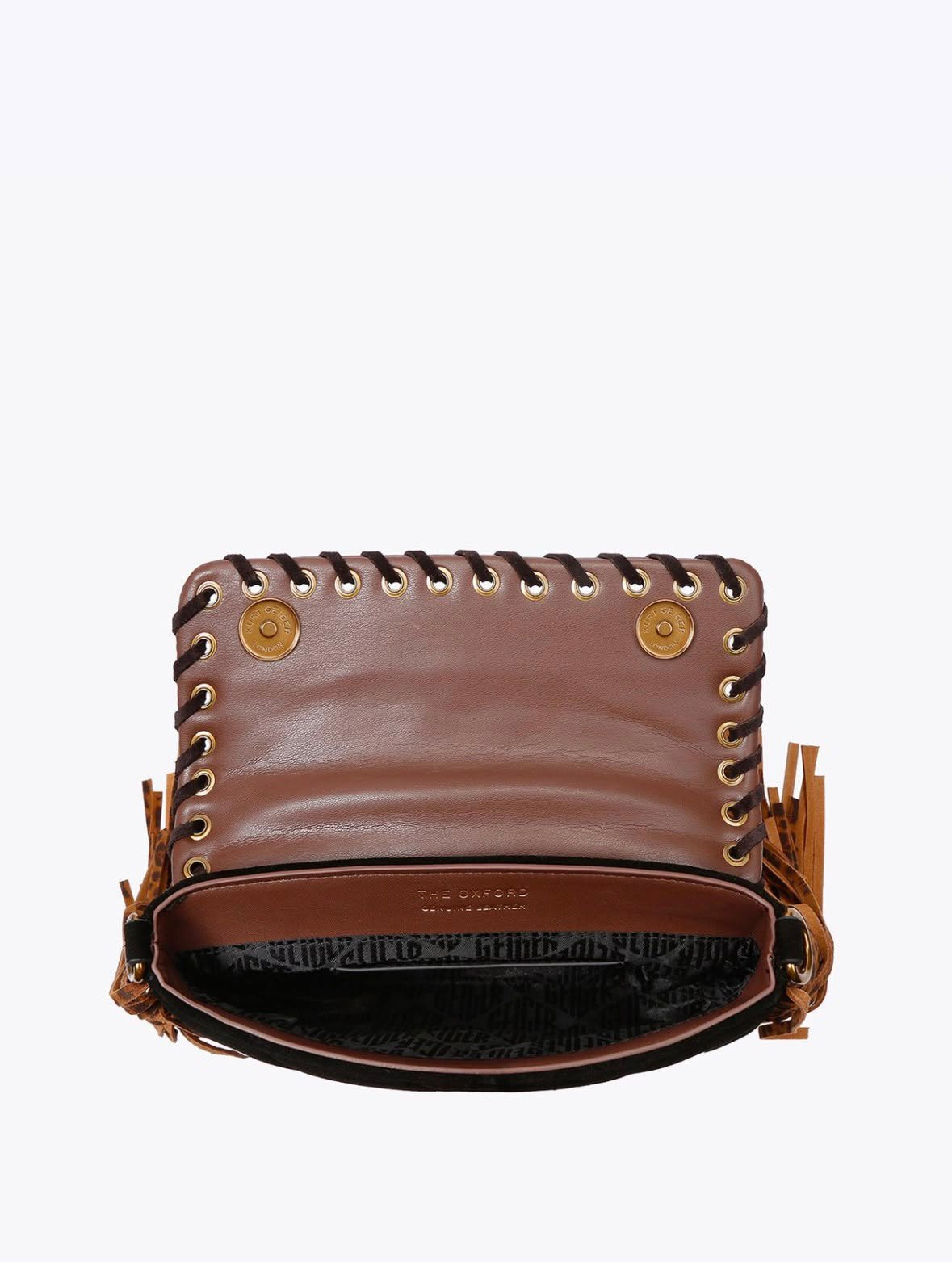 Borsa Kurt Geiger con frange e borchie