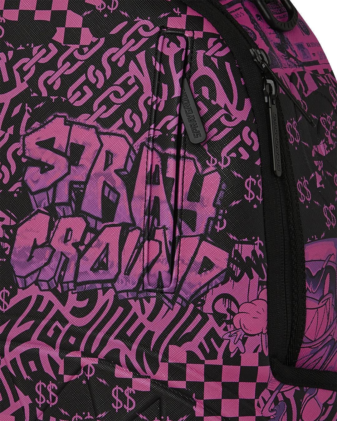 Zaino Sprayground fucsia "ORGANZA SHARK BACKPACK"