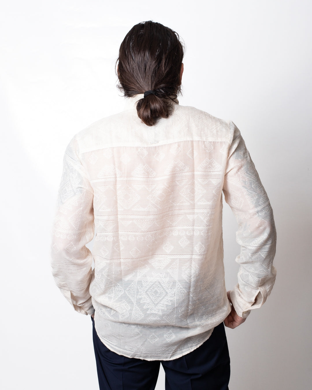 Camicia Liu Jo in maglia traforata uomo