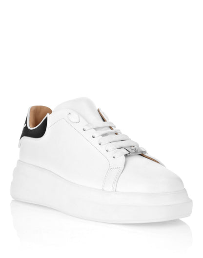 Scarpe Philipp Plein in pelle con logo in rilievo