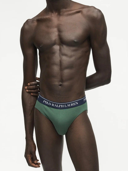 Slip intimo Polo Ralph Lauren stretch cotton three low rise briefs