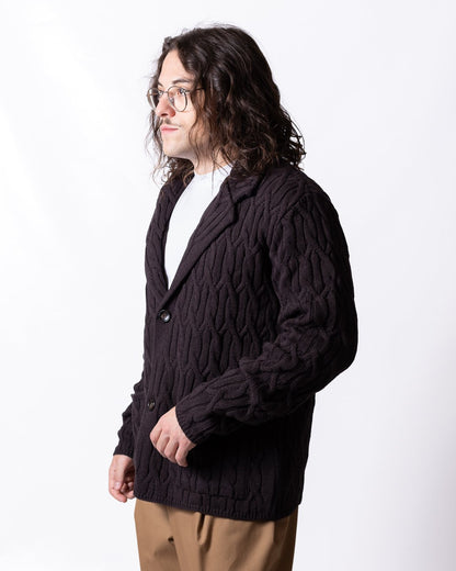 Cardigan Daniele Alessandrini in lana uomo