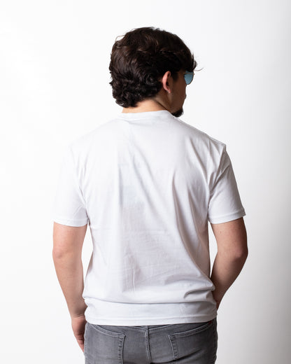 T-Shirt Just Cavalli "Round Logo" con borchie uomo