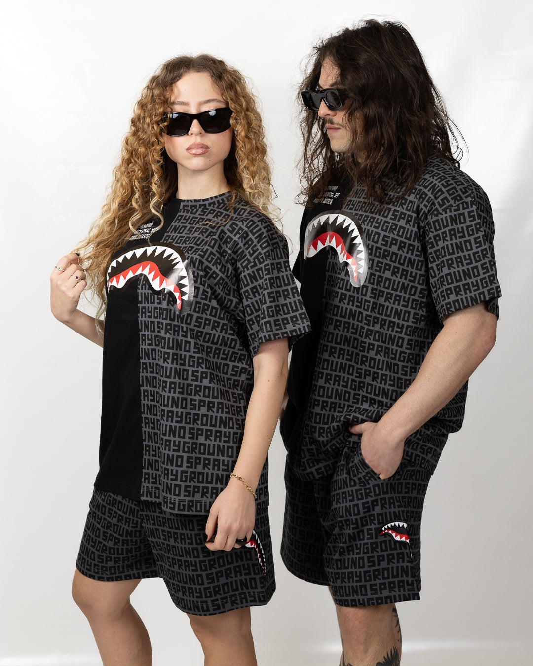 T-Shirt Sprayground "Shark Split Infinity"