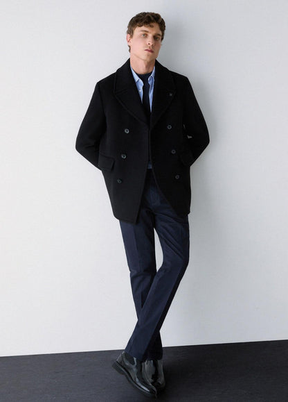 Cappotto Liu Jo doppiopetto in lana e cashmere