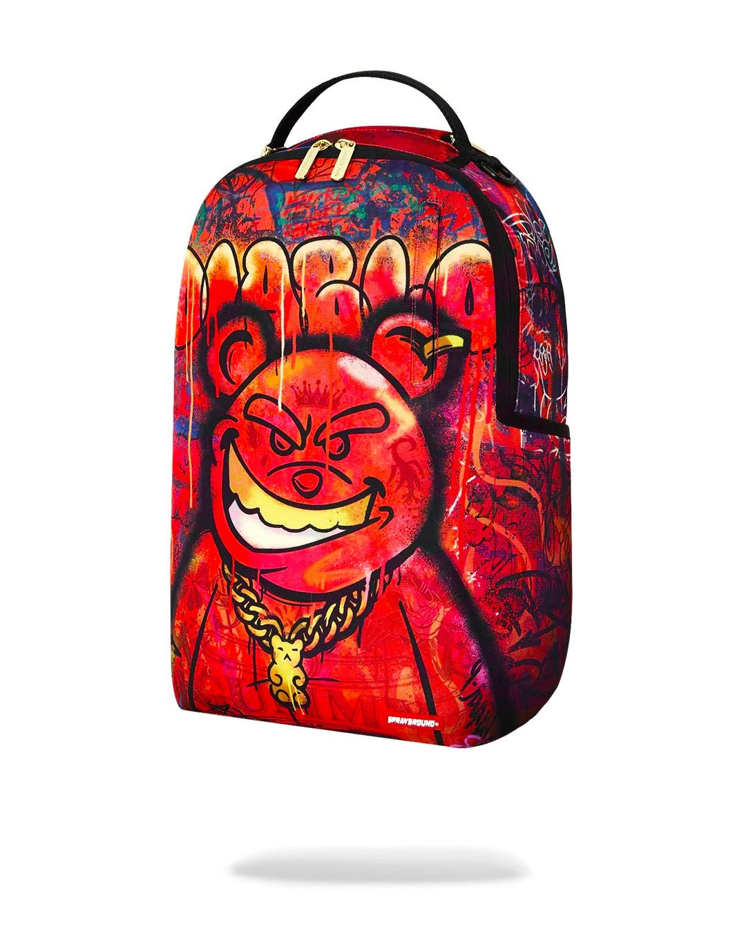 Zaino Sprayground rosso DIABLO GRAFF MURAL BACKPACK