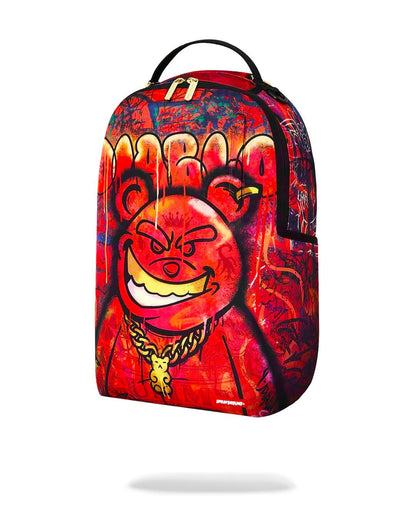 Zaino Sprayground rosso DIABLO GRAFF MURAL BACKPACK
