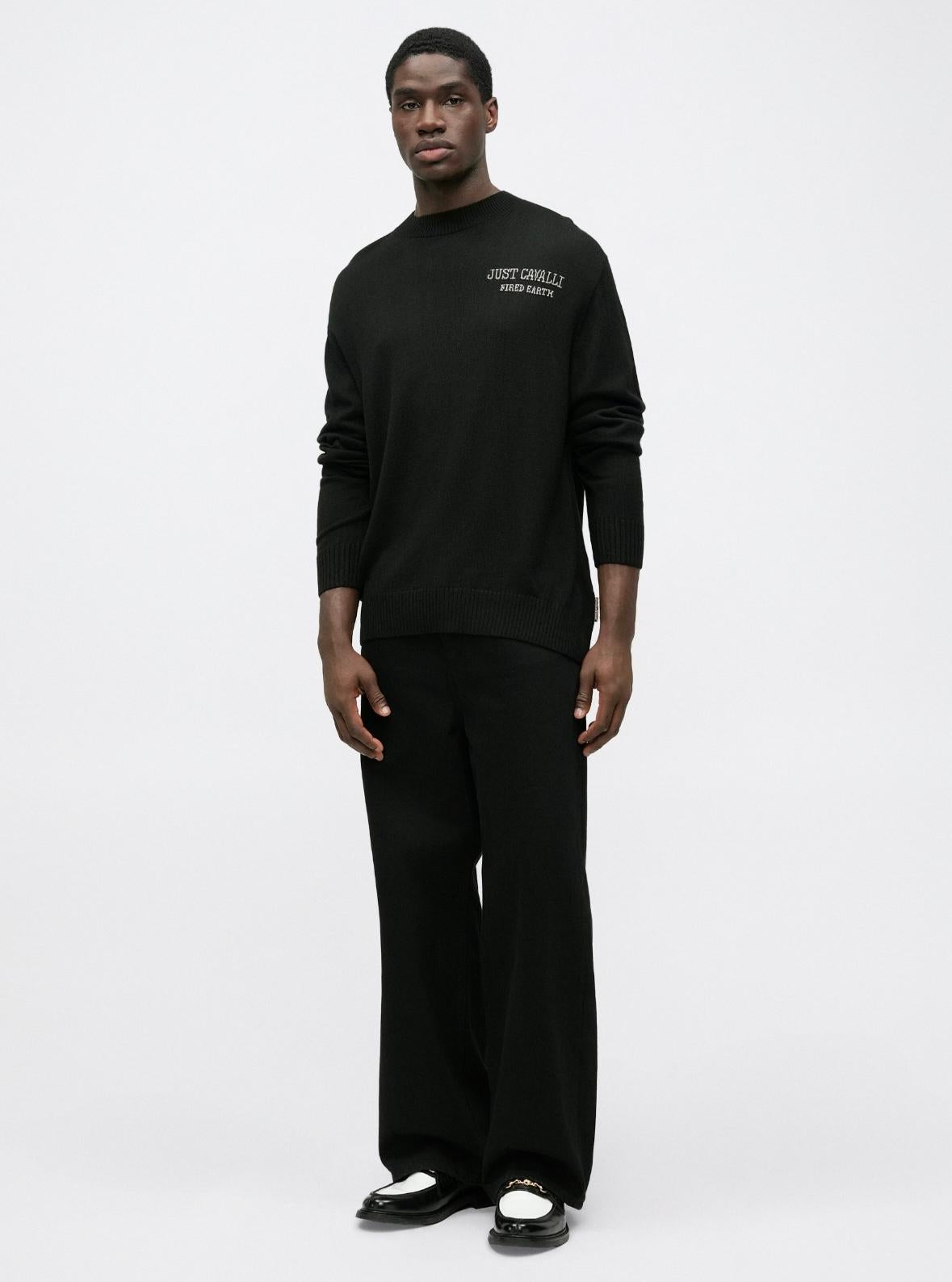 Maglia Just Cavalli girocollo "Fired Earth" uomo