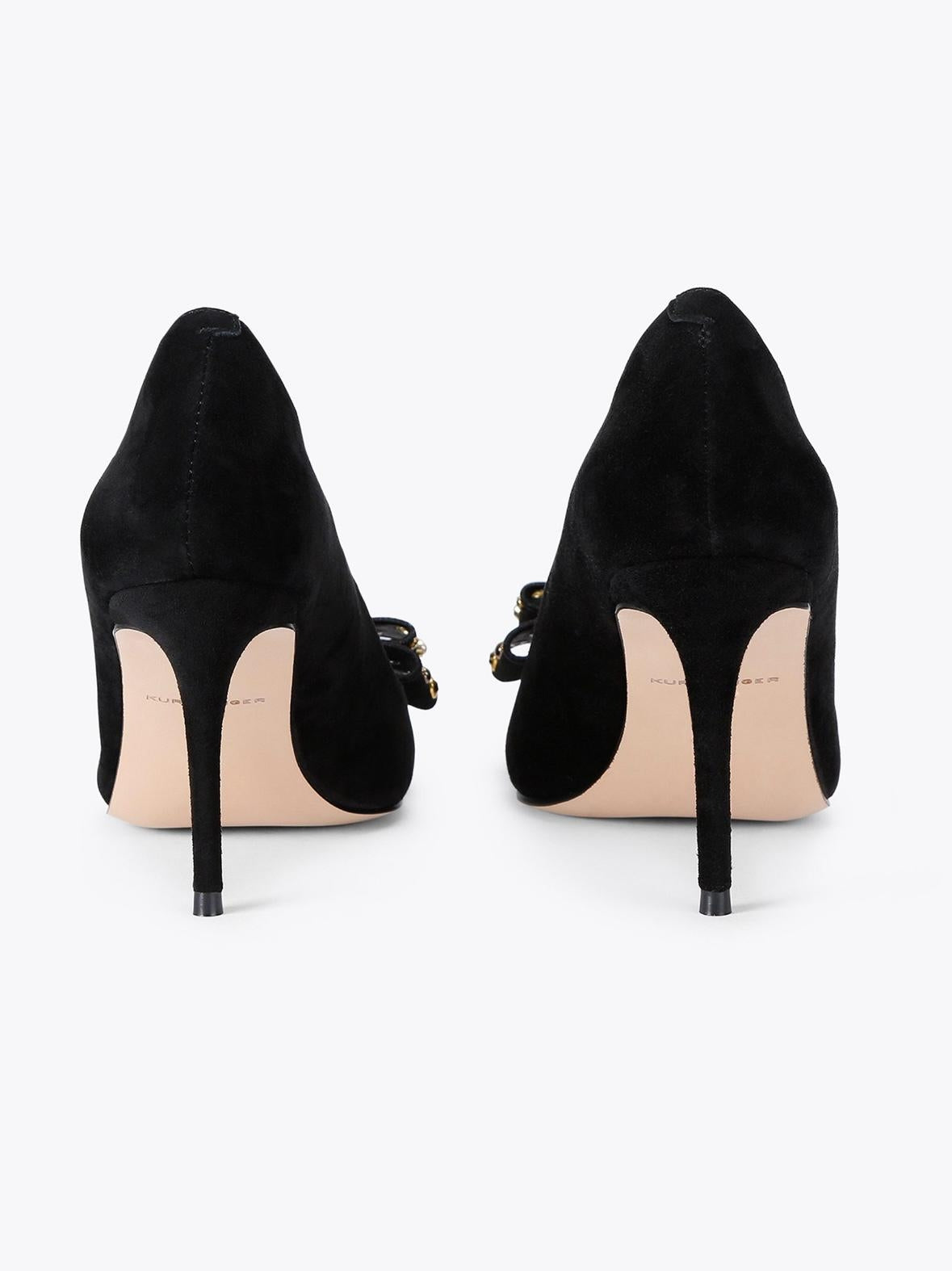 Tacchi Kurt Geiger "Belgravia Stud Bow" donna