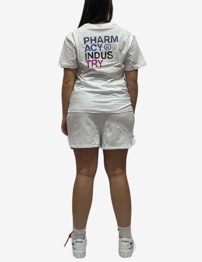 Short Pharmacy Industry con logo donna