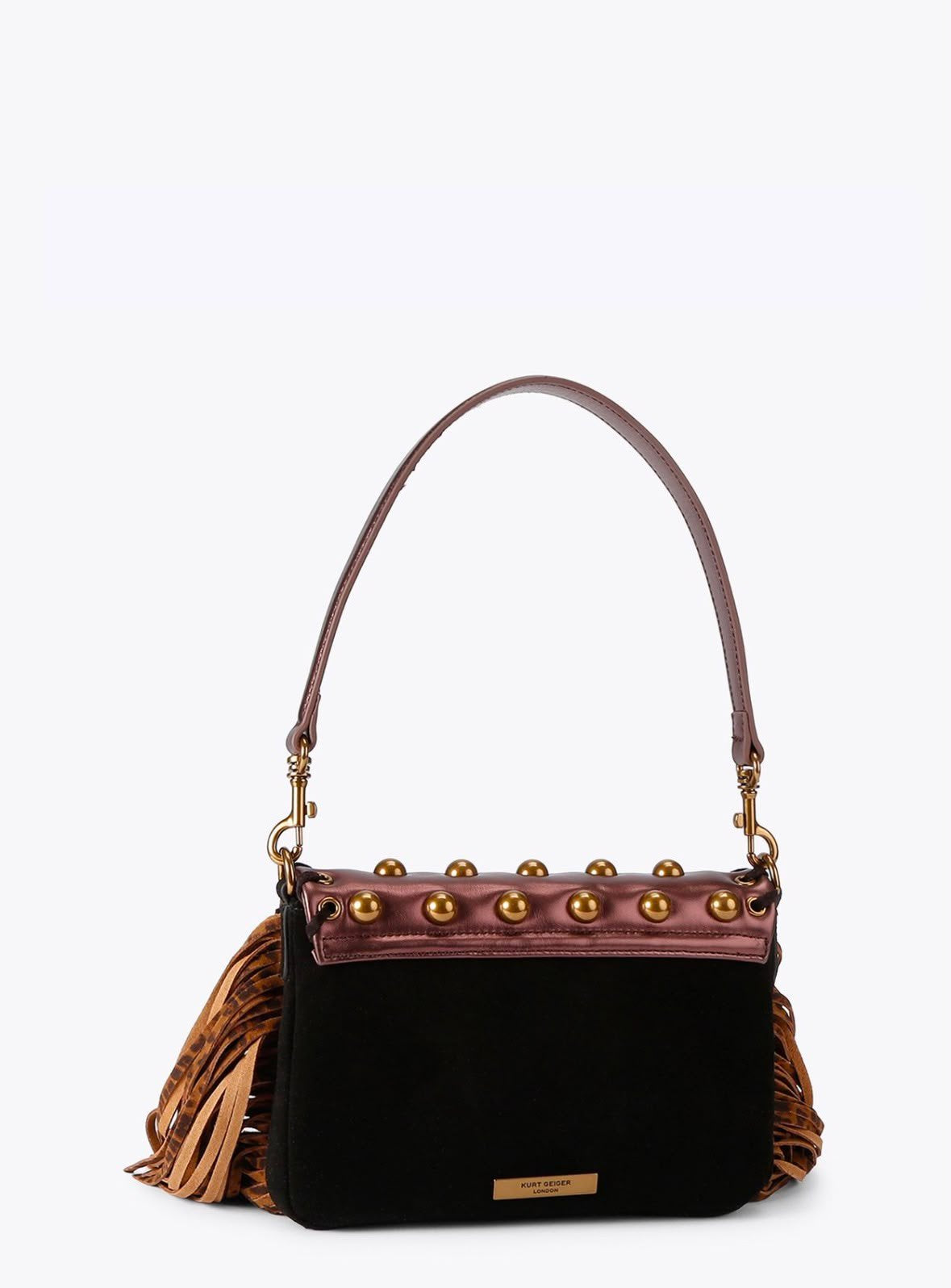 Borsa Kurt Geiger con frange e borchie