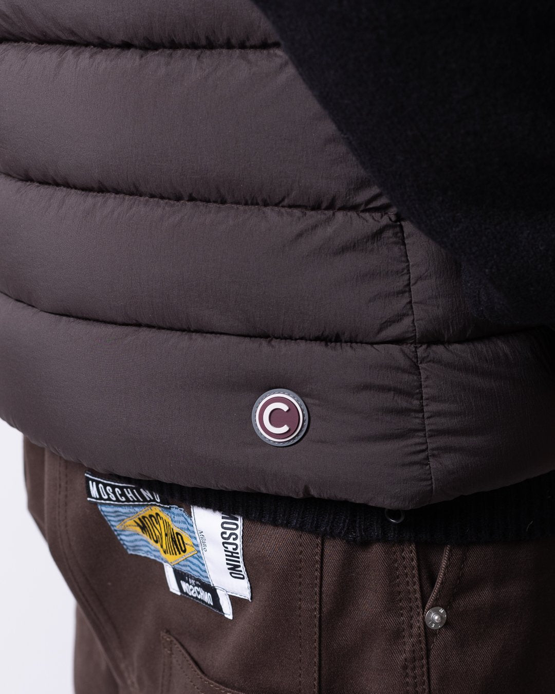 Gilet Colmar opaco con cappuccio staccabile uomo