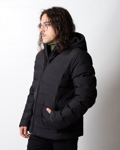 Giubbotto Calvin Klein puffer con logo all-over uomo
