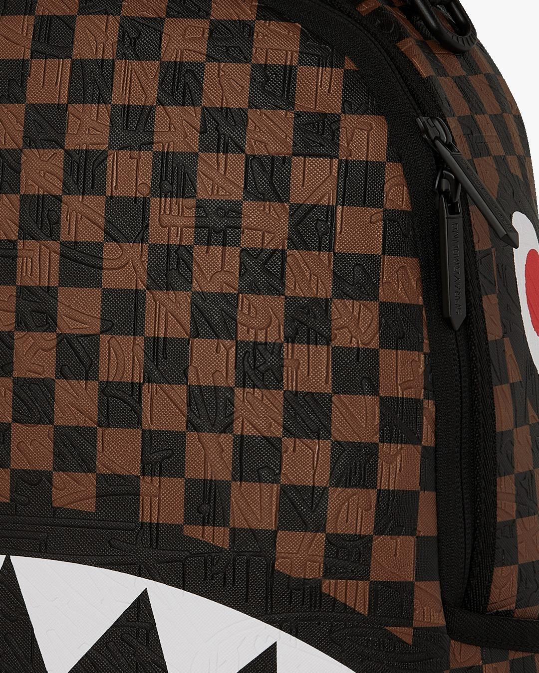 Zaino Sprayground marrone "CHECK 2 EMBOSS BACKPACK"