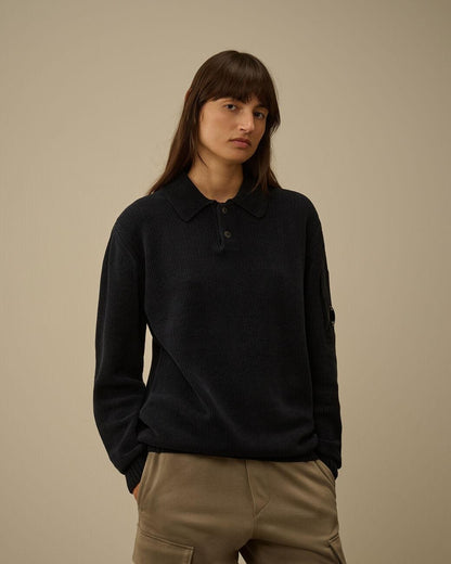 Maglia C.P. Company polo in ciniglia