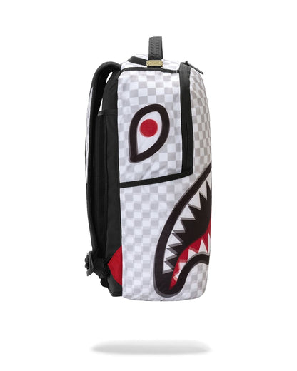 Zaino Sprayground bianco SHARKS IN PARIS 3D EFFECT BACKPACK