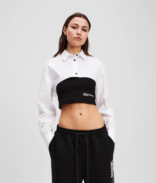 Blusa Karl Lagerfeld Jeans con camicia donna