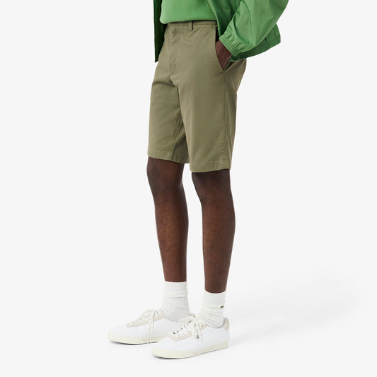 Bermuda Lacoste chino slim uomo