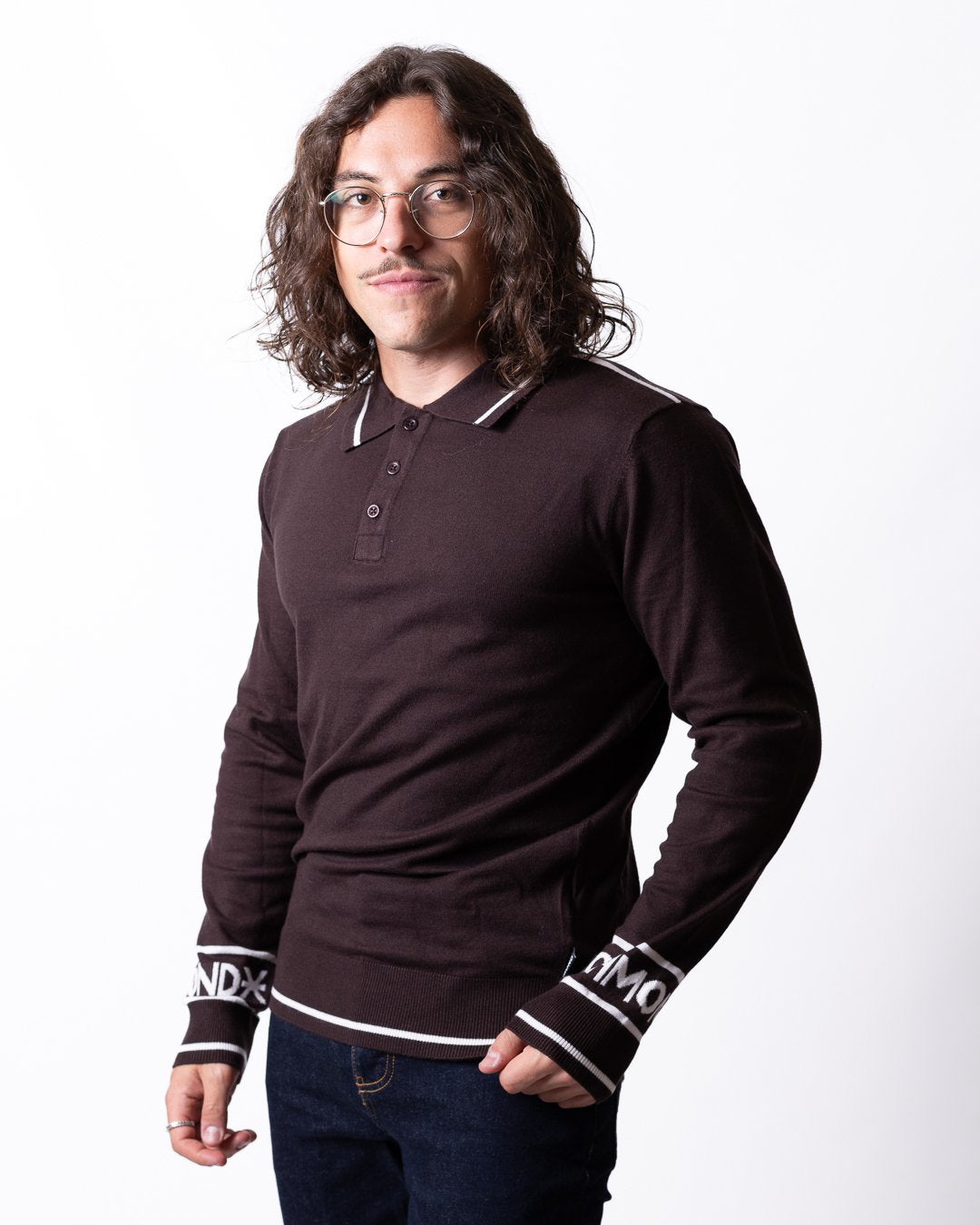 Maglia Richmond X polo con polsini logati uomo