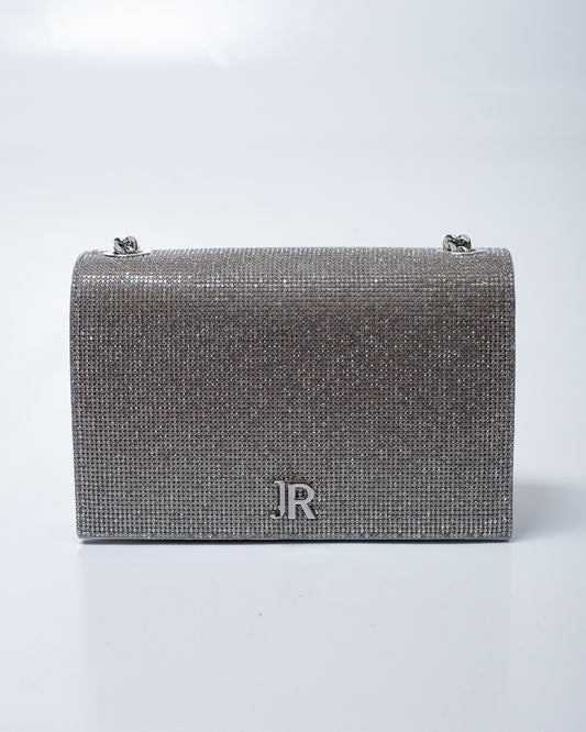 Borsa John Richmond con strass all-over donna