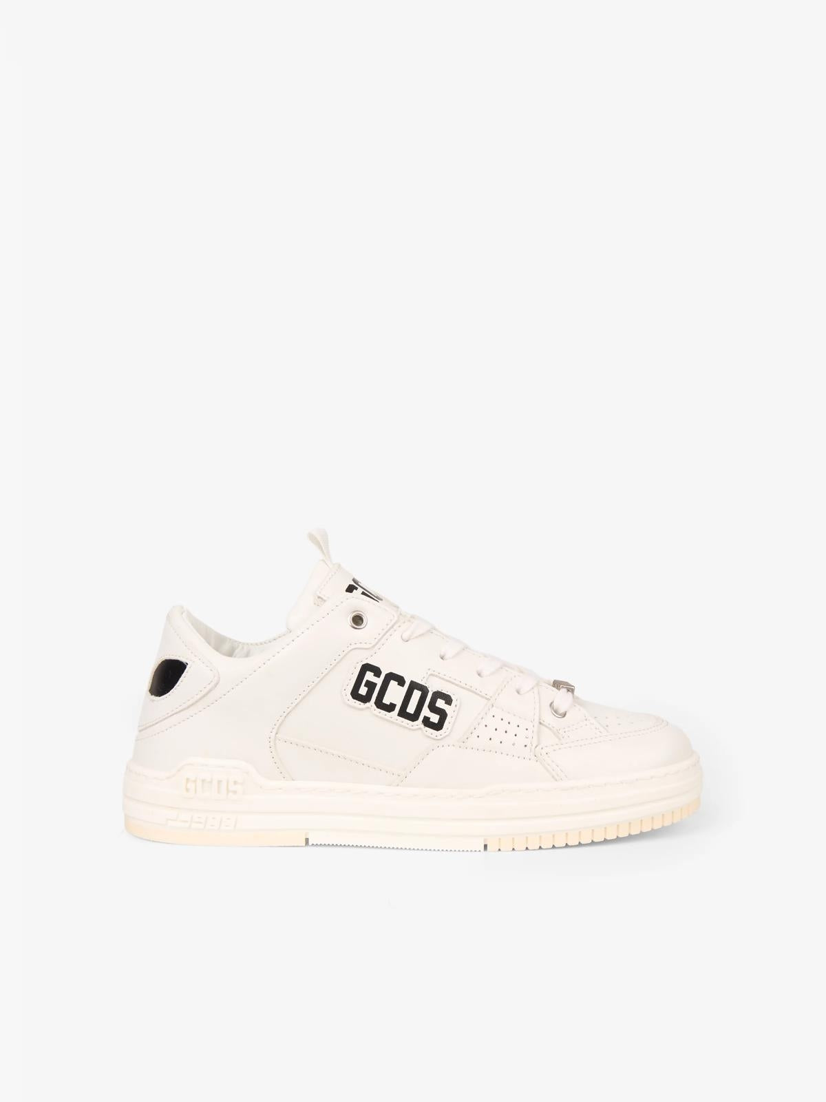 Sneakers GCDS in pelle "Weirds" uomo