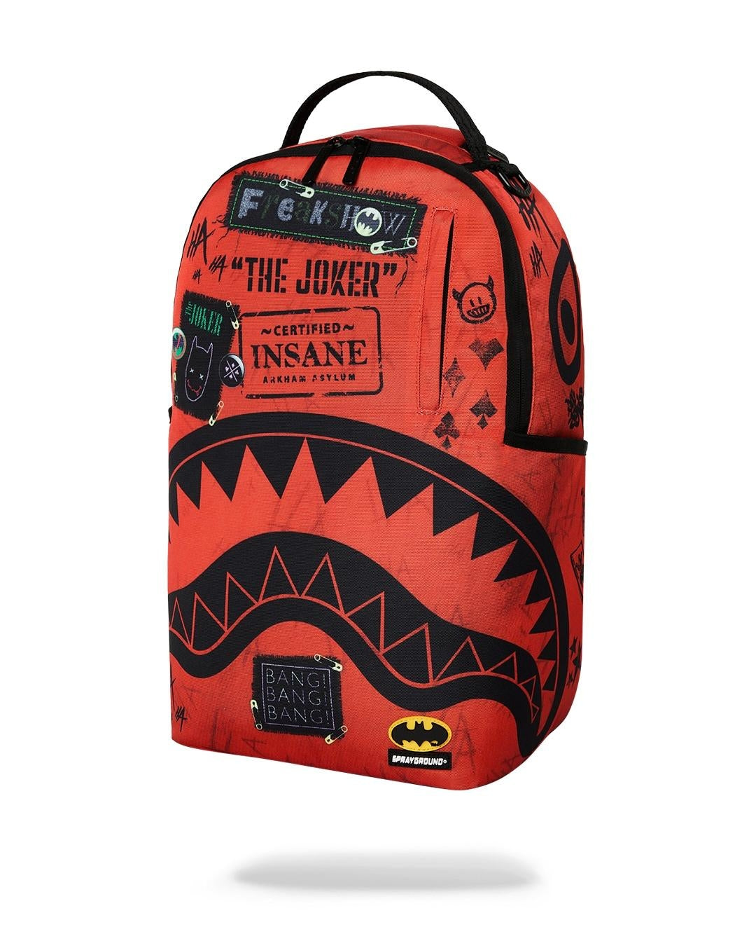Zaino Sprayground rosso DC JOKER UPSIDE DOWN BACKPACK