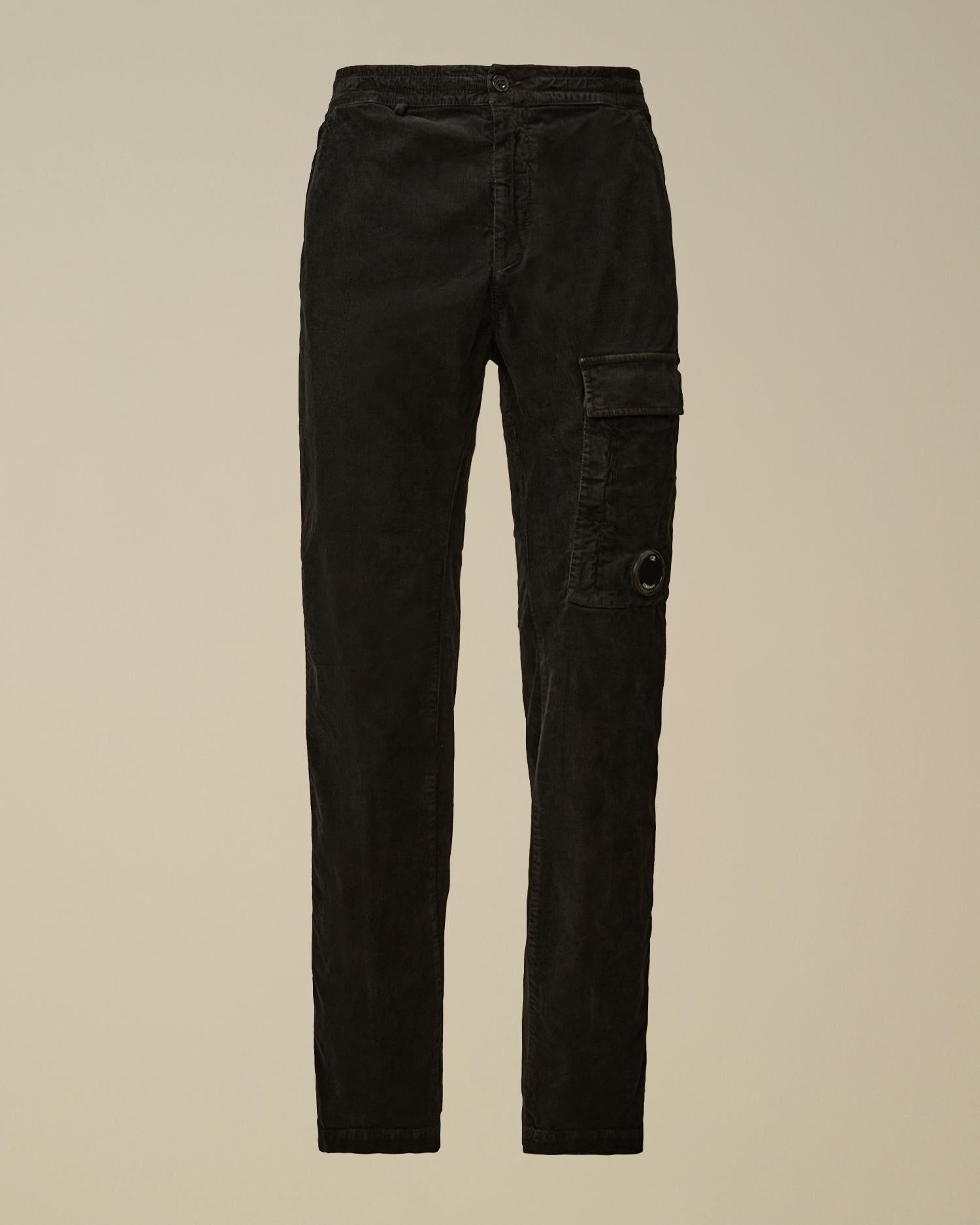 Pantalone C.P. Company cargo in camoscio uomo