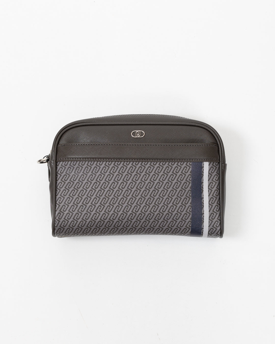 Pochette Liu Jo in pelle con logo monogram