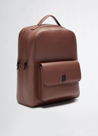Zaino Liu Jo in pelle con placca in metallo