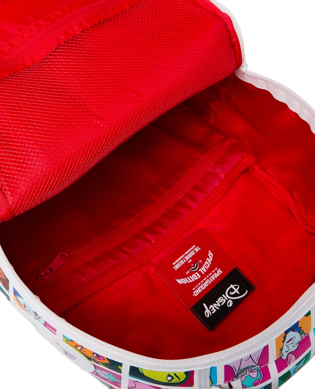 Zaino Sprayground bianco DISNEY VILLAINS BACKPACK