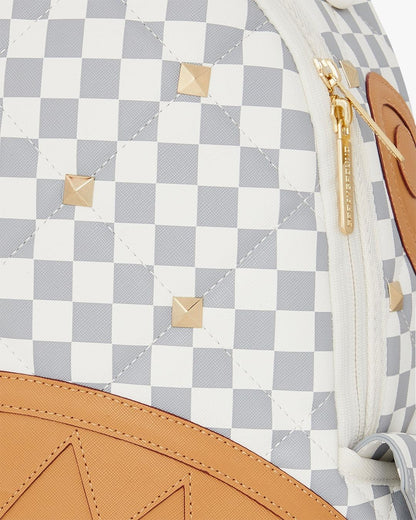 Zaino Sprayground bianco "CREAM HENNY QUILT PUFF BACKPACK"