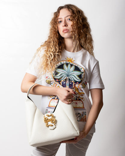 Borsa Just Cavalli "Buffalo Grainy" donna