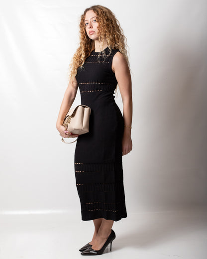 Abito Twinset Actitude in maglia traforata donna