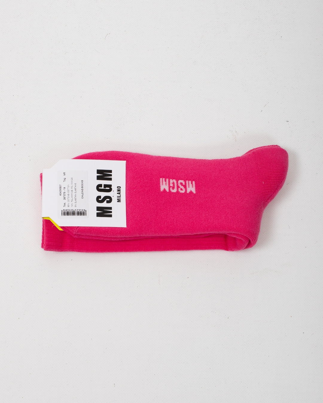 Calze MSGM in spugna "Logo Lettering"